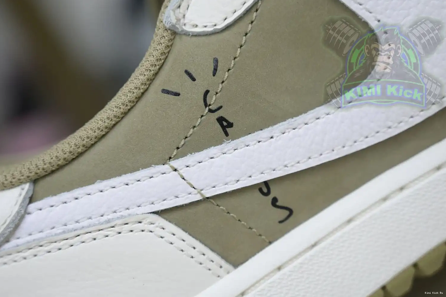 6.0 x Low Golf Jordan 1 Kimikick  Scott Air Travis 0801
